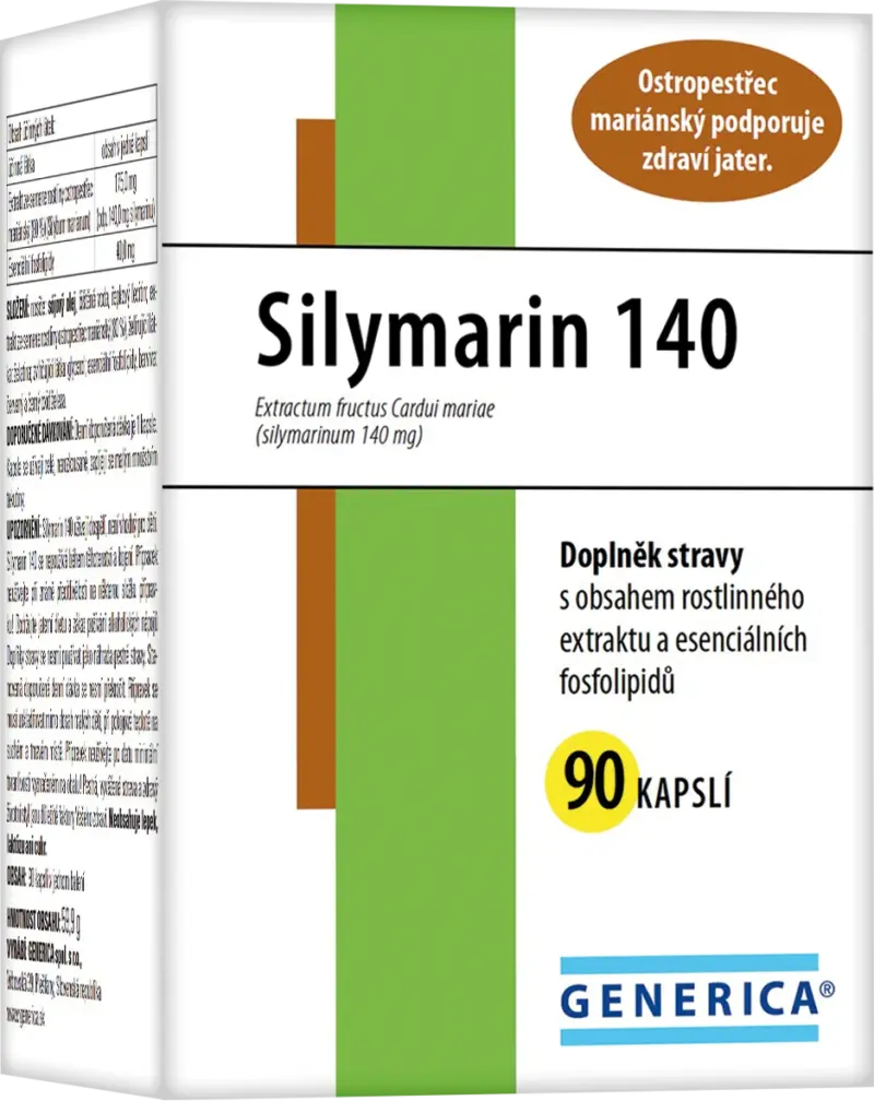 Silymarin 140, 90 kapslí