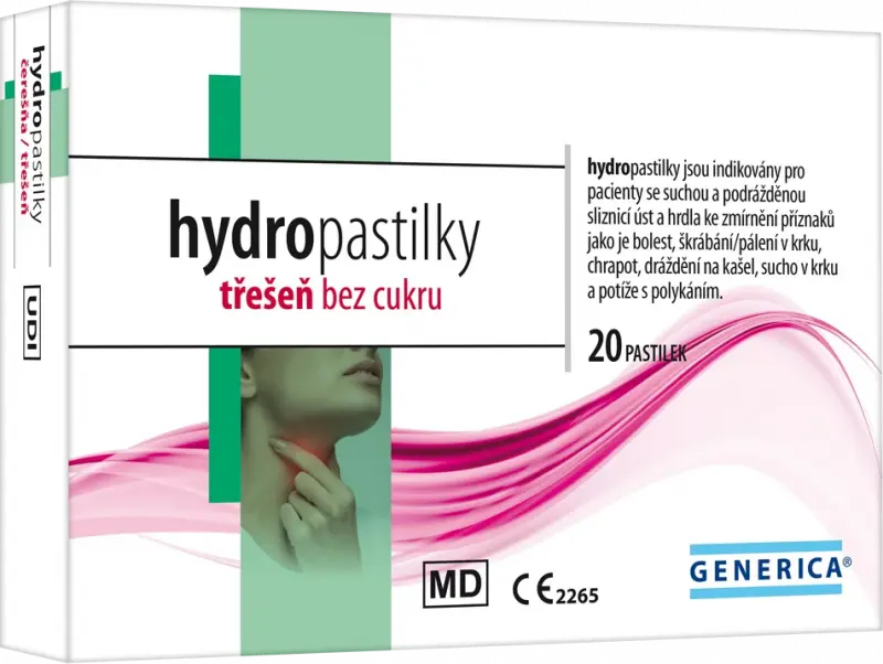 Hydropastilky třešeň, 20 pastilek