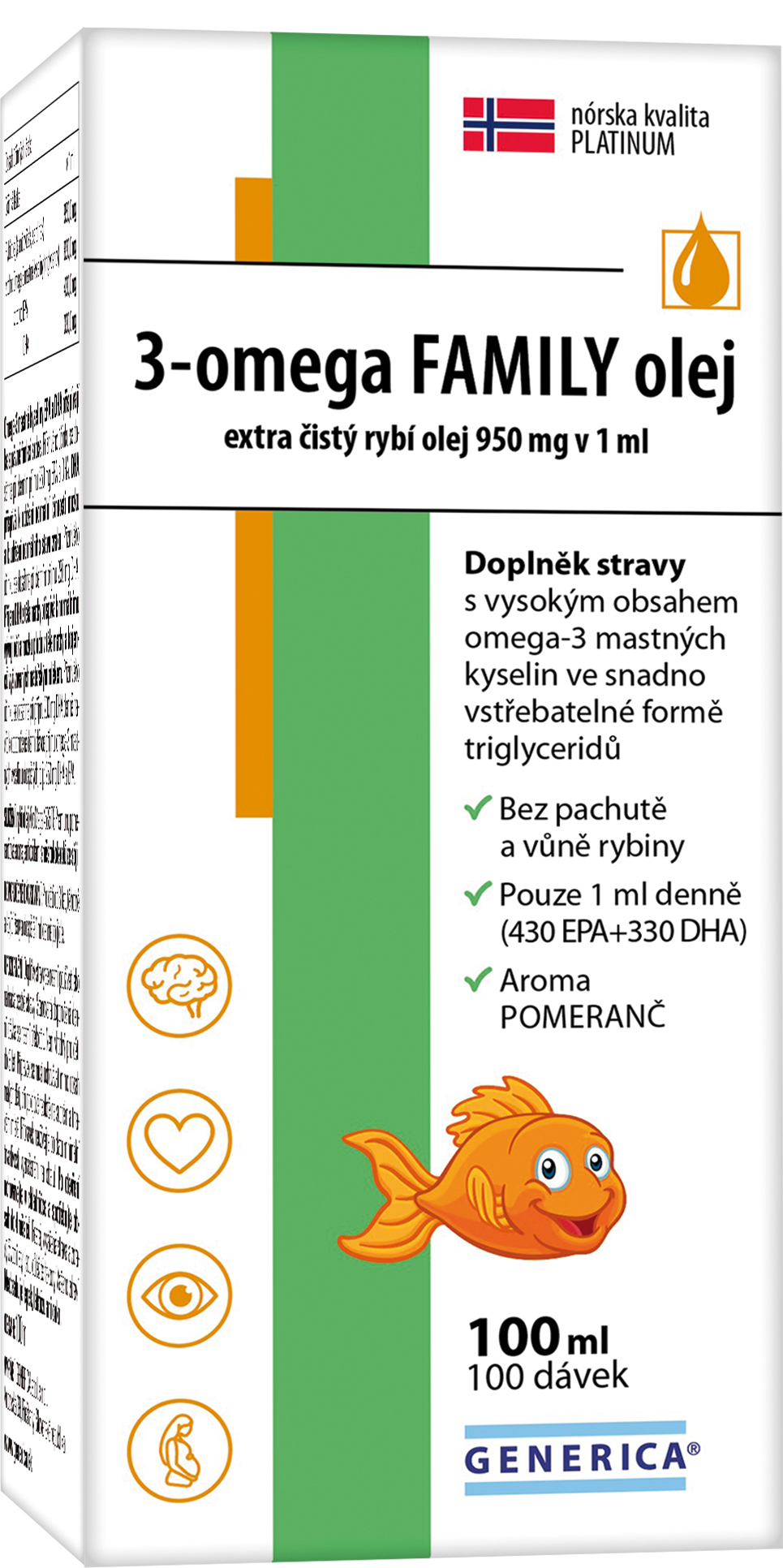 3-omega FAMILY olej, 100 ml