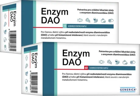 Enzym DAO 15/60 acidorezistentních kapslí