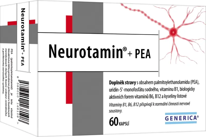 Neurotamin®+PEA, 60 kapslí